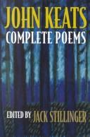 Cover of: Complete poems by John Keats