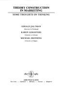 Cover of: Theory construction in marketing by Gerald Zaltman