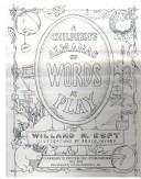 Cover of: A children's almanac of words and. by Willard R. Espy