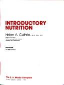 Cover of: Introductory nutrition | Helen Andrews Guthrie