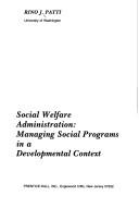 Social welfare administration