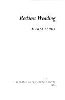 Cover of: Reckless wedding