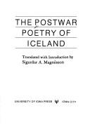 Cover of: The Postwar poetry of Iceland | 