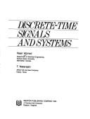 Cover of: Discrete-Time Signals and Systems by Nasir Ahmed