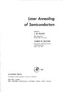 Cover of: Laser annealing of semiconductors