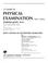 Cover of: A guide to physical examination