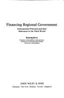 Financing regional government by Kenneth Jackson Davey