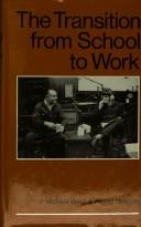 Cover of: The transition from school to work