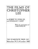 The films of Christopher Lee by Robert W. Pohle