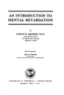 Cover of: introduction to mental retardation | Curtis H. Krishef