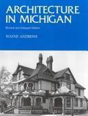 Cover of: Architecture in Michigan | Wayne Andrews