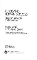 Cover of: Reforming human services by Hans Toch
