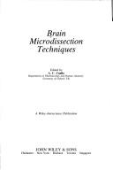 Cover of: Brain microdissection techniques