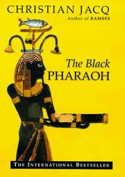 Cover of: The Black Pharaoh by Christian Jacq