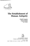 Cover of: The establishment of human antiquity