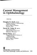 Cover of: Current management in ophthalmology