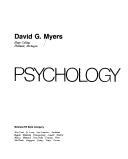 Cover of: Social psychology by David G. Myers, David G. Myers