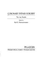 Cover of Coronary bypass surgery by karl e. hammermeister