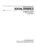 Cover of: Introduction to social statistics by Norman R. Kurtz