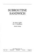 Cover of: Subroutine sandwich