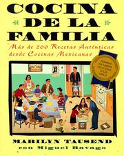 Cover of: Cocina de la familia by Marilyn Tausend, Miguel Ravago, Marilyn Tausend, Miguel Ravago