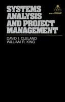 Cover of: Systems analysis and project management