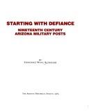 Cover of: Starting with defiance by Constance Wynn Altshuler