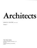 Macmillan encyclopedia of architects by Adolf K. Placzek