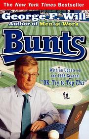 Cover of: Bunts by George F. Will
