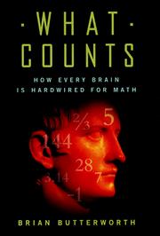 Cover of: What counts by Brian Butterworth
