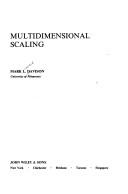Cover of: Multidimensional scaling