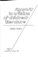 Cover of: Signposts to criticism of children's literature