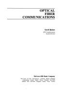Cover of: Optical fiber communications