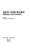 Cover of: Vico and Marx, affinities and contrasts