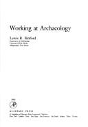 Cover of: Working at archaeology