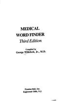 Cover of: Medical word finder