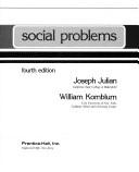 Cover of: Social problems
