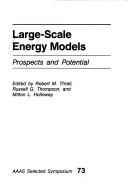 Large-scale energy models, prospects and potential by Robert McDowell Thrall, Russell G. Thompson, Milton L. Holloway
