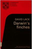 Cover of: Darwin's finches by David Lack