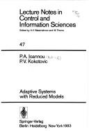 Cover of: Adaptive systems with reduced models
