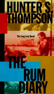 Cover of: The rum diary: the long lost novel