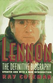 Cover of: Lennon by Ray Coleman