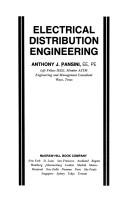 Cover of: Electrical distribution engineering by Anthony J. Pansini