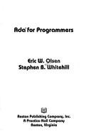 Cover of: Ada for programmers