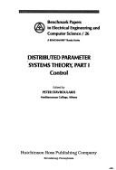 Cover of: Distributed parameter systems theory