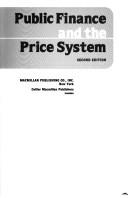 Cover of: Public finance and the price system
