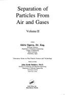 Separation of particles from air and gases by Ogawa, Akira