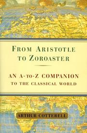 Cover of: From Aristotle to Zoroaster by Cotterell, Arthur.