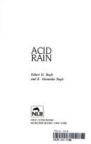 Cover of: Acid rain by Robert H. Boyle