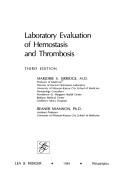 Cover of: Laboratory evaluation of hemostasis and thrombosis
